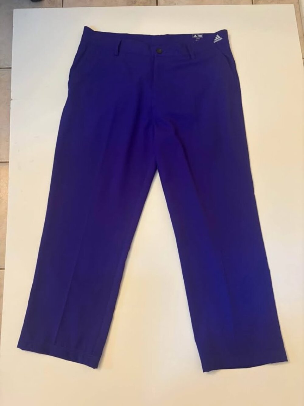 Adidas Purple Golf Pants - Men's, Size 34x30